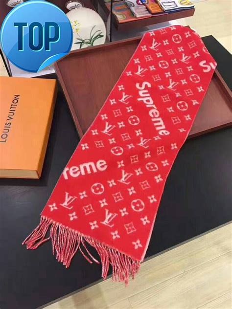 bufanda supreme louis vuitton precio